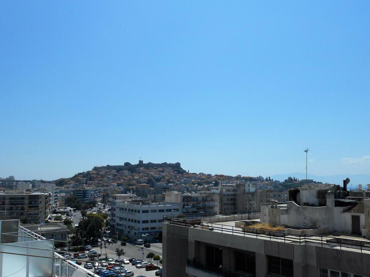 Penthouse Suite Center Kavala Exterior foto